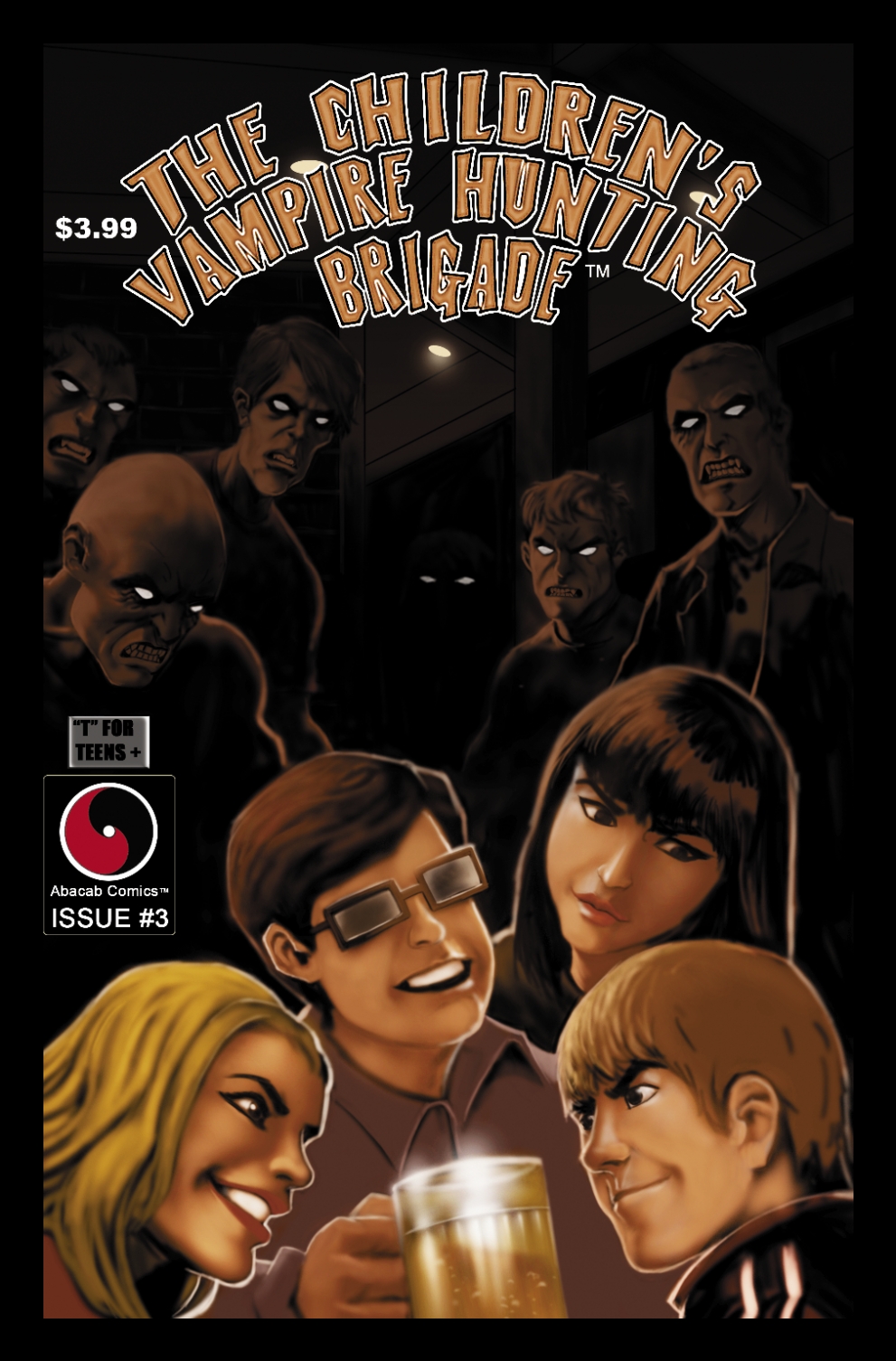 The Children's Vampire Hunting Brigade #3 - Cover